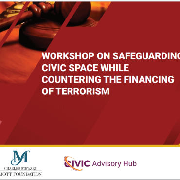 Workshop on Safeguarding Civic Space while countering CTF