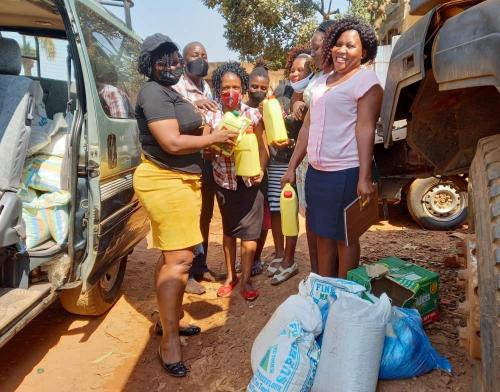 Covid-19 Relief items distribution in various parts of Uganda [July 2021]